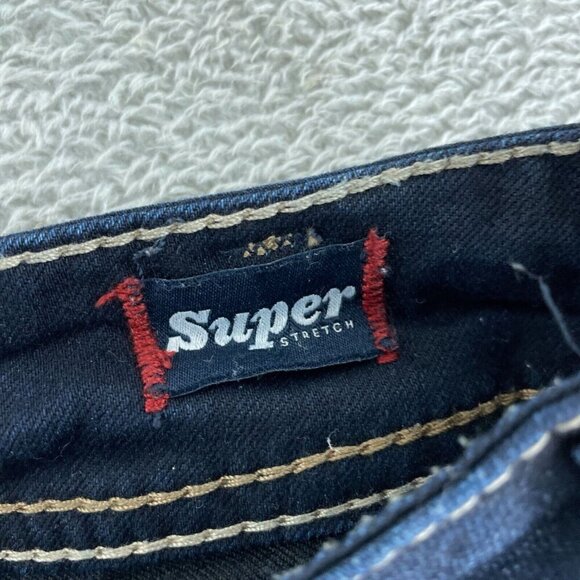 Silver Jeans Co. Suki Mid Capri Jeans Super Stretch W30/L22.5 Womens Denim 3732 - Picture 5 of 11